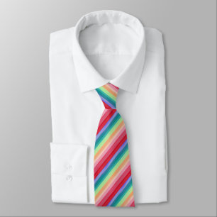 Colourful Stripe Pattern Tie