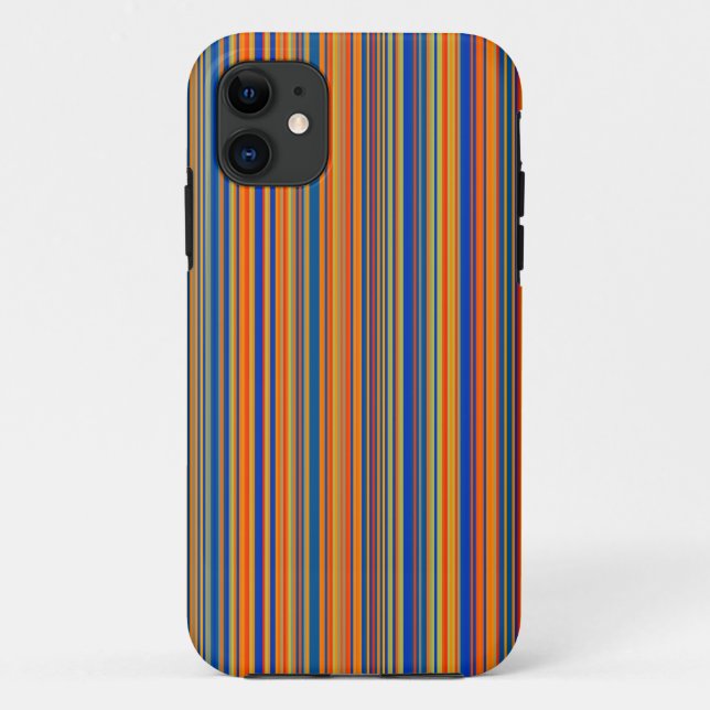Colourful Stripes 03 Case-Mate iPhone Case (Back)