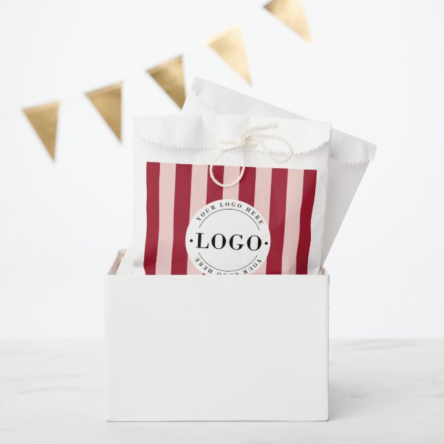 Colourful Stripes Company Business Promotion Gifts Favour Bags (Party)