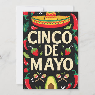 Colourful Stripes Fiesta Card