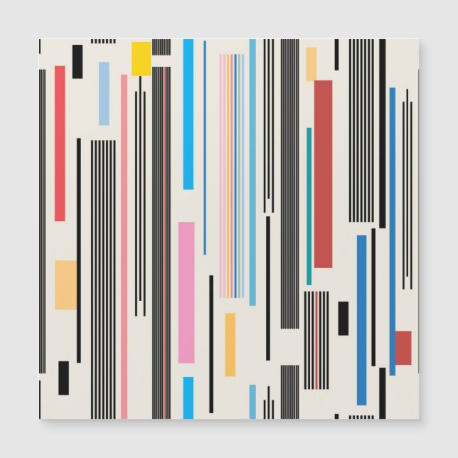 Colourful Stripes: Graphic Pattern Mix (Front)