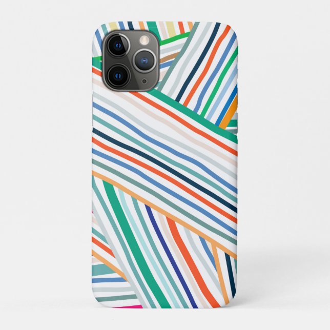 Colourful Stripes iPhone / iPad case (Back)