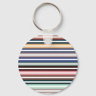 Colourful Stripes Key Ring