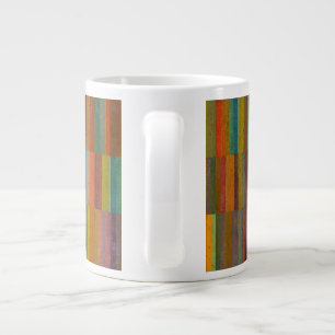 Colourful Stripes Large Coffee Mug