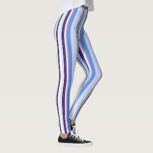 Colourful stripes leggings