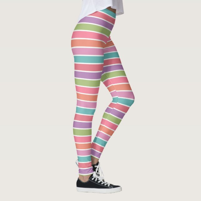 Colourful Stripes leggings (Right)