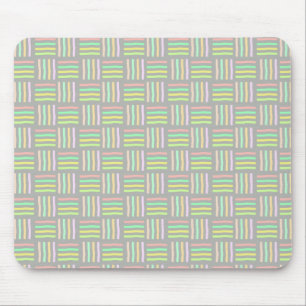 Colourful Stripes Mouse Mat