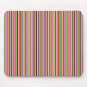 Colourful Stripes Mouse Mat