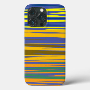 Colourful Stripes Pattern iPhone 13 Pro Case