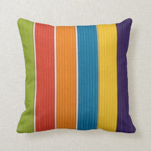 Colourful Stripes Pillow