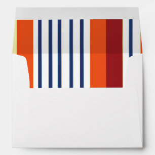 Colourful Stripes, Rainbow Stripes, Striped Patter Envelopes