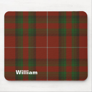 Colourful Stuart of Brute Tartan Plaid Mouse Mat