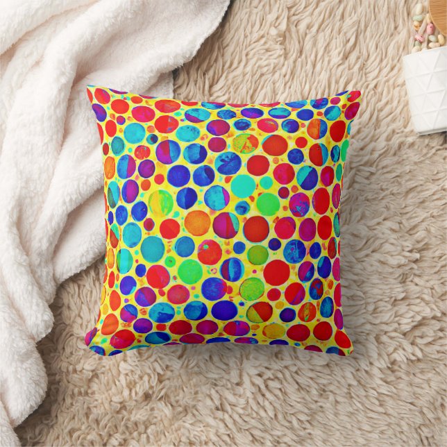 Colourful Stylish and Chic Pattern Cushion (Blanket)