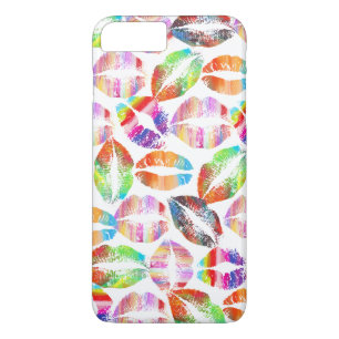 Colourful Stylish Lips Kiss #2 iPhone 8 Plus/7 Plus Case