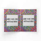 Colourful Sugar Skull Art Personalised