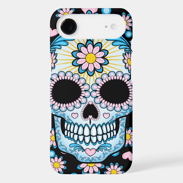 Colourful Sugar Skull Case-Mate Samsung Galaxy Case (Back)