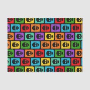  Colourful Sugar Skull Halloween Party Gift  Tissu Tissue Paper