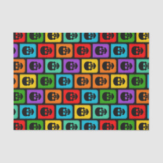 Colourful Sugar Skull Halloween Party Gift Tissu Tissue Paper