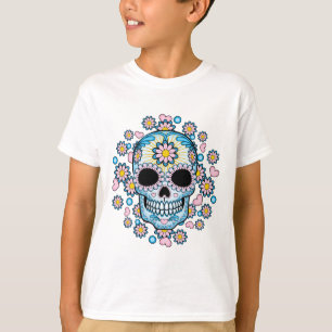 Colourful Sugar Skull T-Shirt