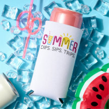 Colourful Summer Dips Sips Trips with Drink and Su