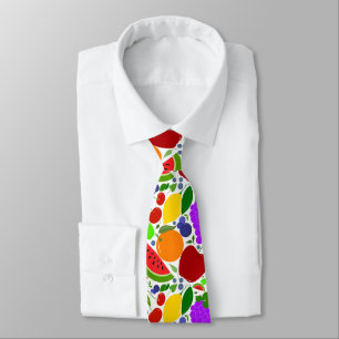 Colourful Summer Fruits Tie