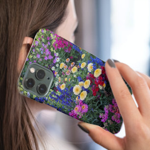 Colourful Summer Garden Floral iPhone 16 Case