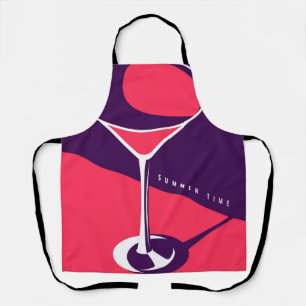 Colourful summer lay out apron