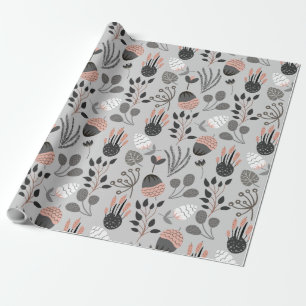 Colourful Summer Pattern Wrapping Paper