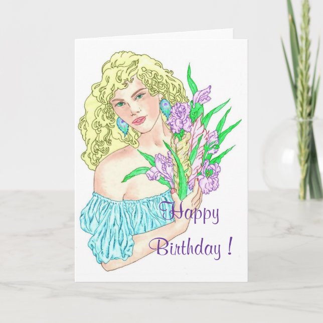 Colourful Summer Song Card (Front)