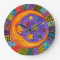 Colourful Sun, Moon and Stars Clock