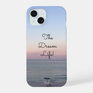 Colourful Sunrise Beach Dream Life iPhone 15 Case