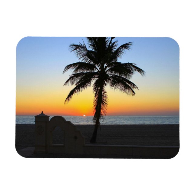 Colourful Sunrise Magnet (Horizontal)