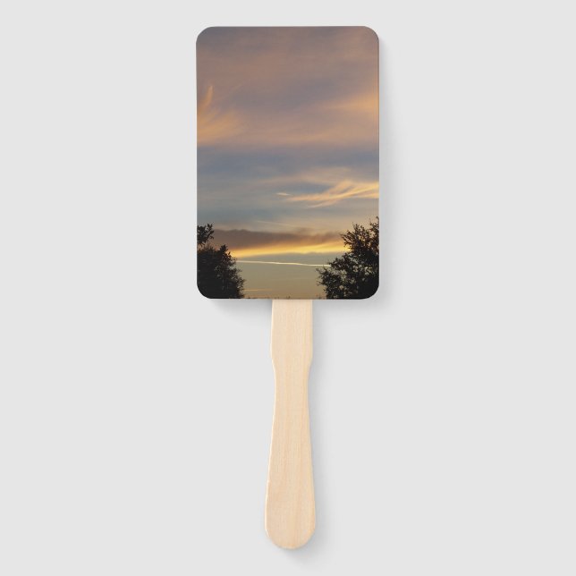 colourful sunrise on a fan (Front)