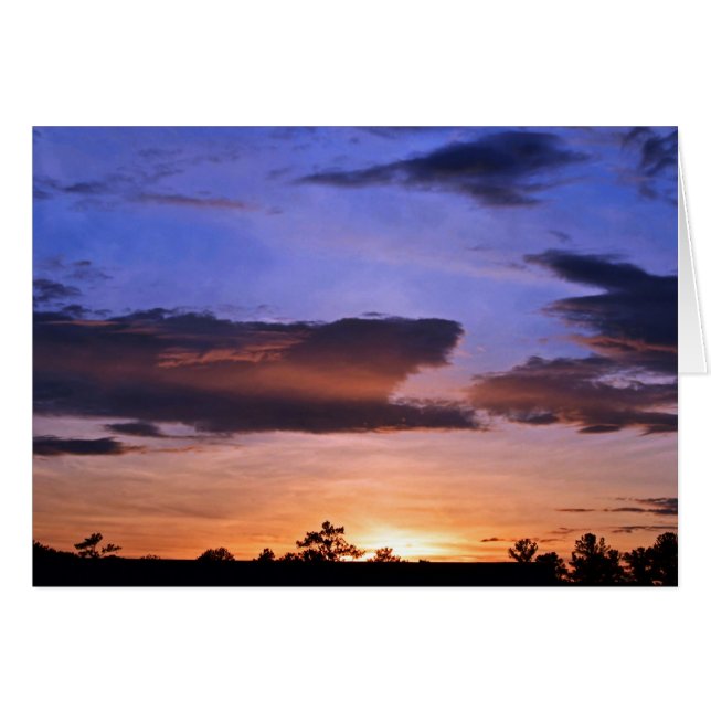 Colourful Sunset by Shirley Taylor (Front Horizontal)