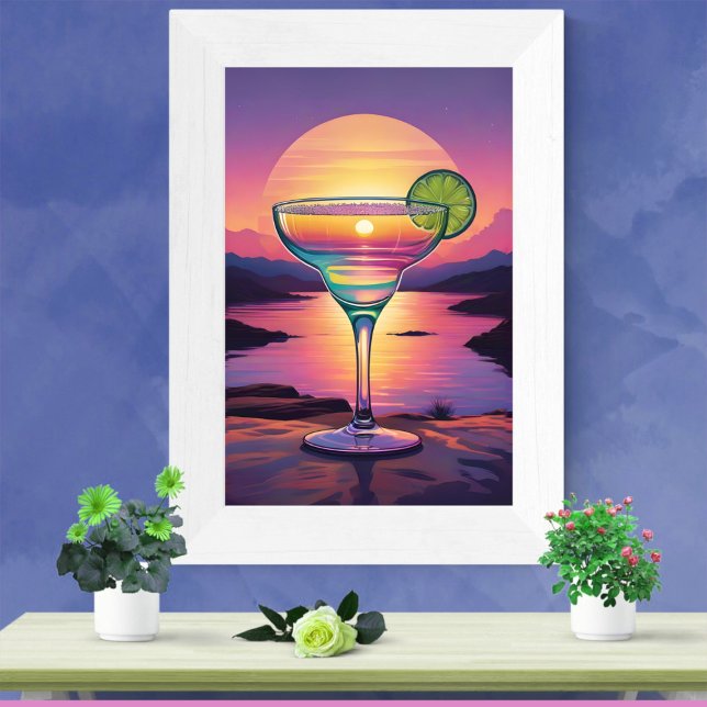 Colourful Sunset Margarita  Poster (Creator Uploaded)
