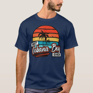 Colourful Sunset Palm Tree Best Cabana Boy Ever Ta T-Shirt