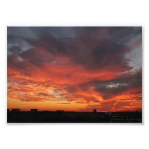 Colourful Sunset Photo Print