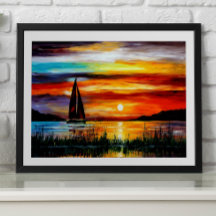 Colourful Sunset vibrant sunrise 