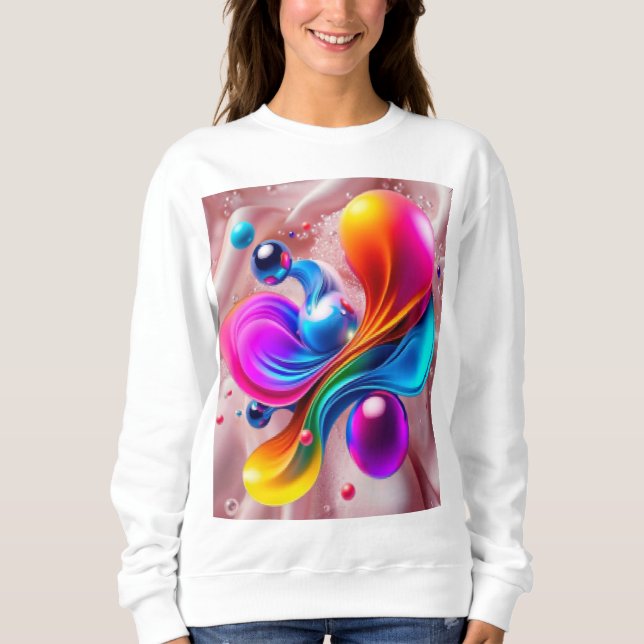 Colourful  sweatshirt (Front)