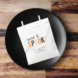 Colourful Sweet And Spooky   Happy Halloween  Favour Bags