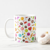 Colourful Sweet Candy Assortment Pattern