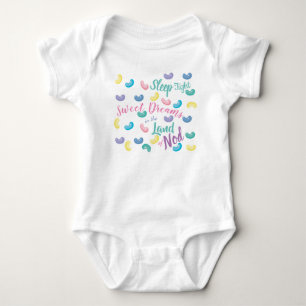 Colourful Sweet Candy Dreams Baby Bodysuit