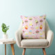 Colourful Sweet Cupcakes Pattern Throw Pillow (Chair)