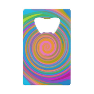 Colourful swirl design
