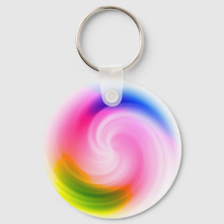 Colourful Swirl Keychain