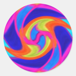 Colourful Swirl Stickers