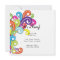 Colourful Swirls Party Invitation
