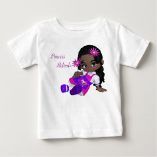 Colourful Swirly Cutie-Pie Baby T-Shirt
