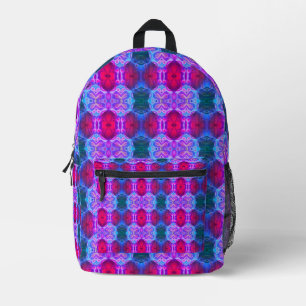 Colourful Symmetry Var Printed Backpack
