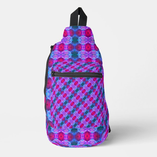 Colourful Symmetry Var Rotate Sling Bag (Front)